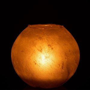 site pas cher Nouveau 🎁 Paris Prix Vase Rond Design En Verre Soda 25cm Or 😉 9