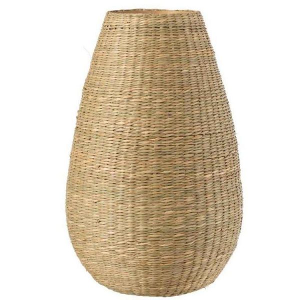 Grosses soldes 🥰 Paris Prix Vase Design En Bambou Zostère 46cm Naturel ❤️ mode 1